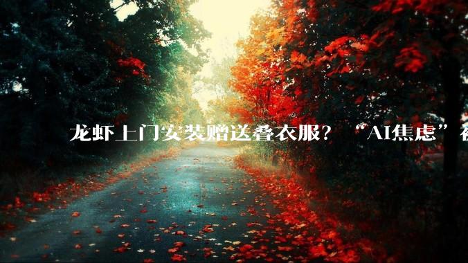 龙虾上门安装赠送叠衣服？“AI焦虑”被炒上天了_服务_部署_OpenClaw